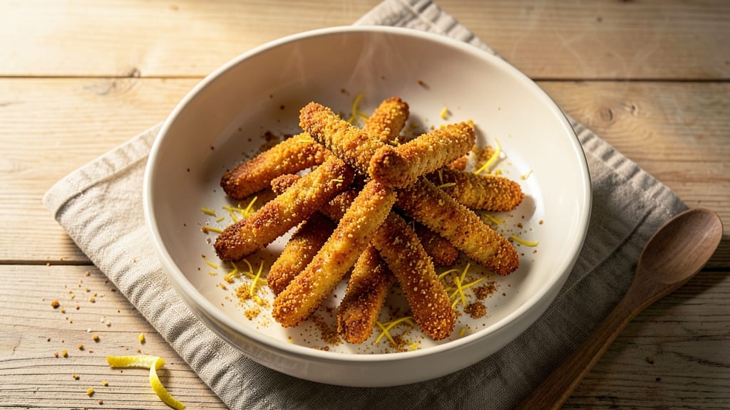 Air Fried Chicken Fingers Recipe: Crispy Parmesan Crust With Juicy Interiors