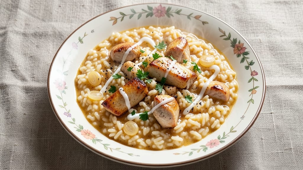 Slow Cooker Chicken Risotto Recipe: Creamy, One-Pot Magic Without Stirring