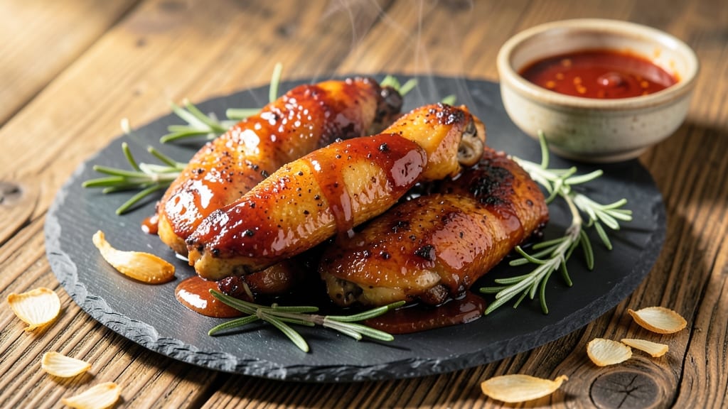 Baked Honey BBQ Chicken Wings Recipe: Sticky-Glazed Crunch With Juicy Centers