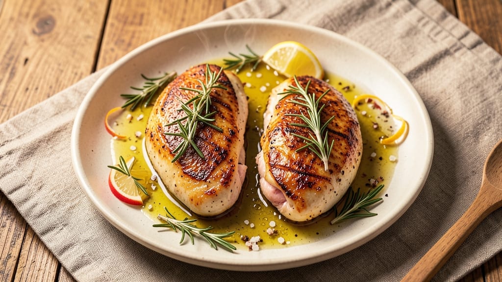 Baked Lemon Rosemary Chicken Breast Recipe: Herb-Infused Brightness in 35 Minutes