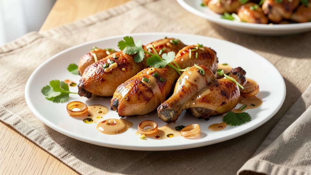 Baked Chicken With Peanut Sauce Recipe: Crunchy Nutty Glaze That Sticks Perfectly