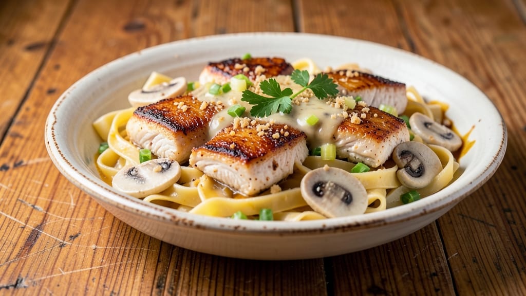 Grandma's Restaurant-Style Chicken Tetrazzini Recipe: Slow-Simmered Celery Crowns and Mushroom Melt