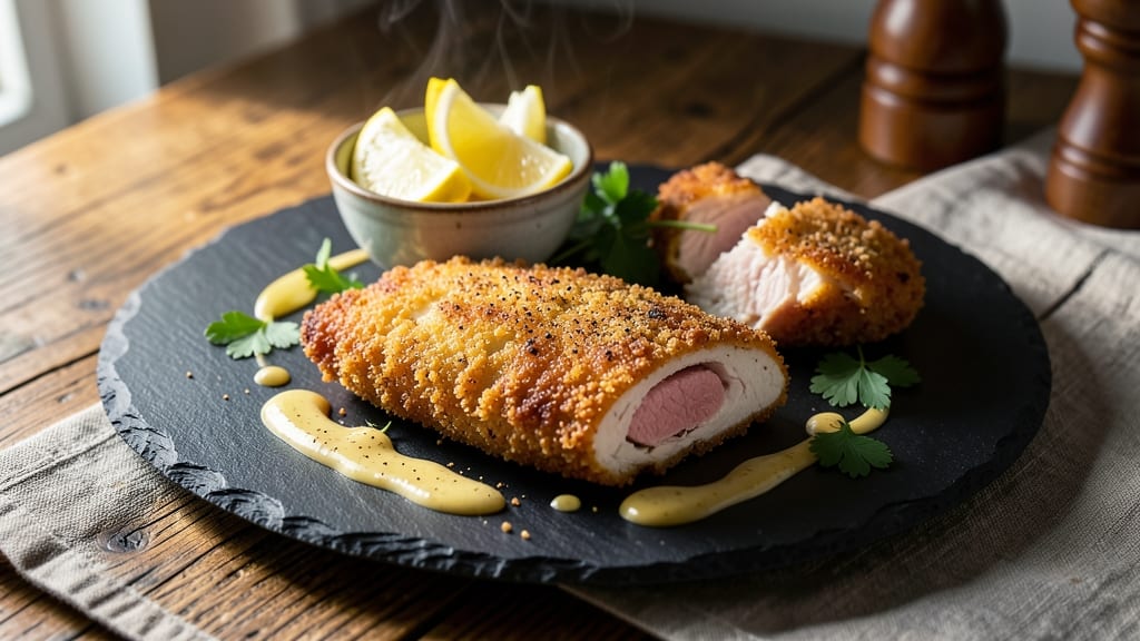 Air-Fried Chicken Cutlet Recipe: Breaded Crunch Meets Juicy, Buttery Interiors