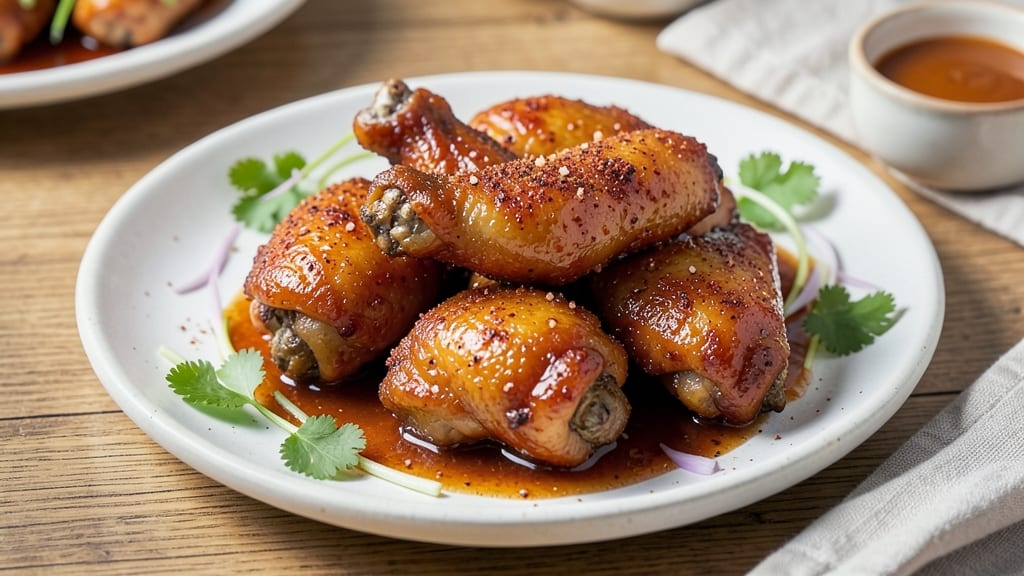 Betty White's Sticky Chicken Wings Recipe: Glazed Crunch With Celery Crown Magic