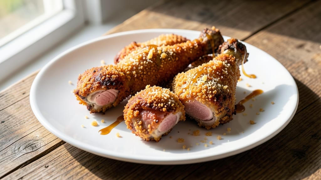 Baked Breaded Chicken Drumsticks Recipe: Crispy-Golden Crunch Without Deep Frying