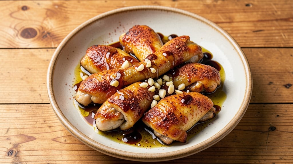 Baked Chicken Wings Marinade Recipe: Smoky Garlic-Honey Blend for Sticky-Glazed Crunch