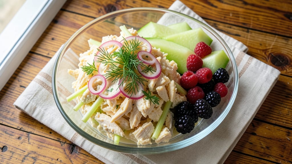 Bob Evans Chicken Salad Fruit Plate Recipe: Classic Diner Elegance in Layers