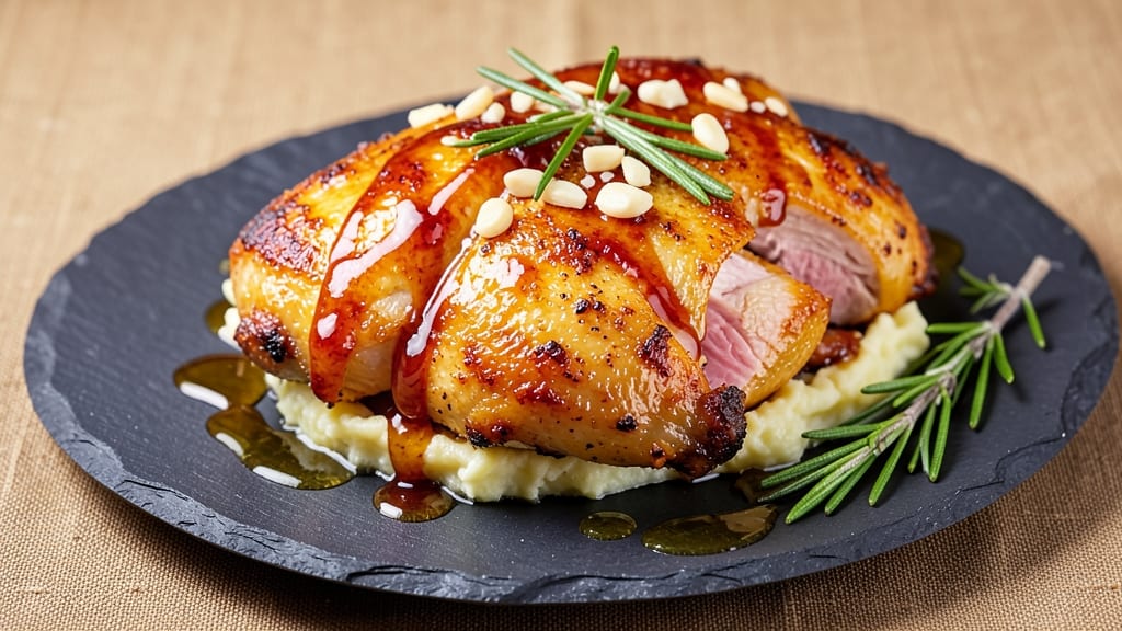 Baked Honey Dijon Mustard Chicken Recipe: Glazed Crispy Edges and Tangy Juicy Centers