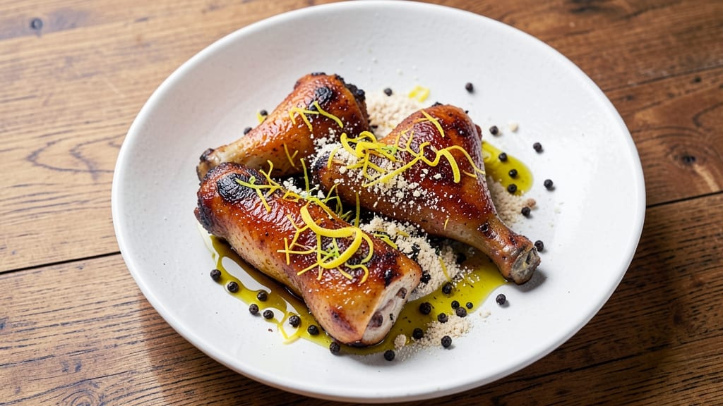Baked Lemon Pepper Chicken Legs Recipe: Zesty Crisp Skin and Juicy Centers