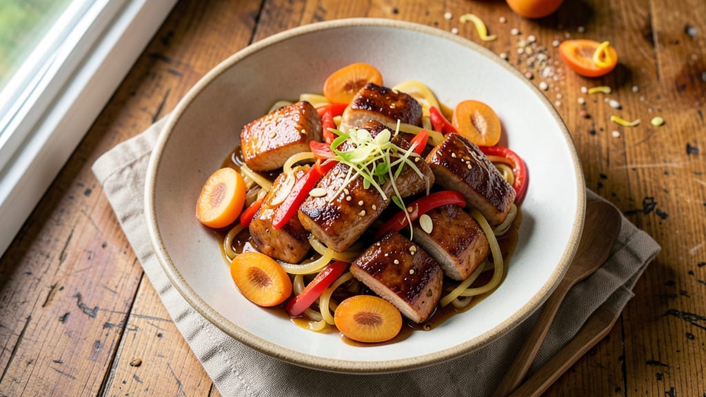 Apricot Chicken Stir Fry Recipe: Sweet Fruity Glaze Meets Savory Wok Heat
