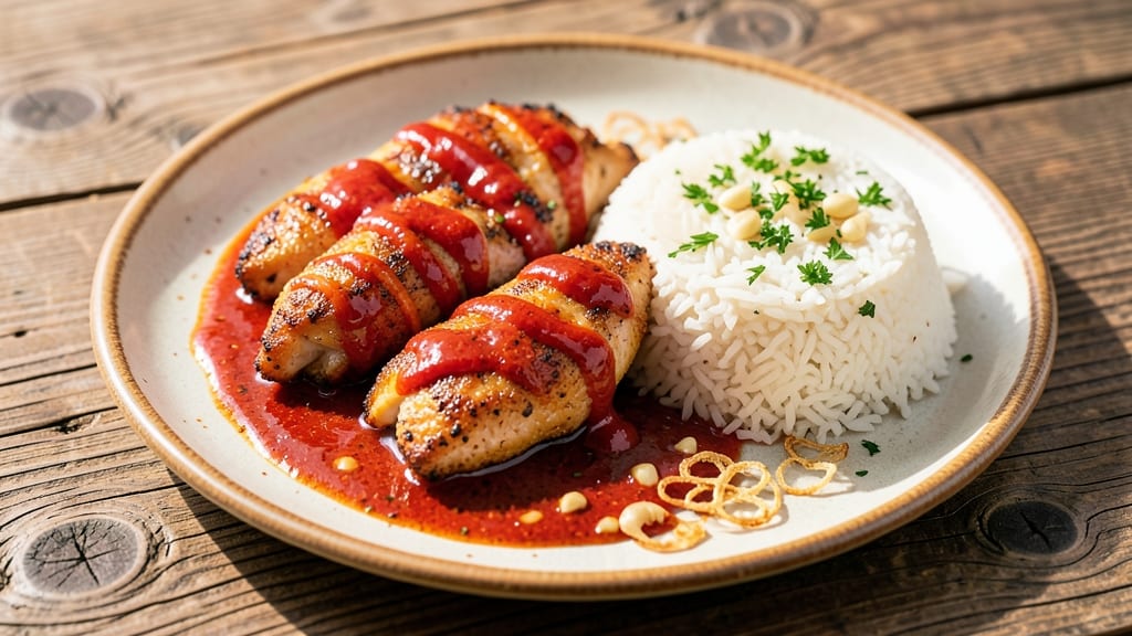 Peri Peri Chicken And Rice Recipe: Fiery Mozzarella Crunch Meets Herby Flavor Bomb
