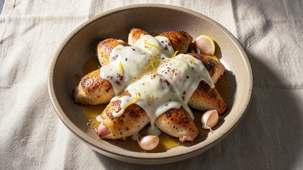 Baked City Chicken Recipe: Oven-Braised Juiciness With Cheese-Stuffed Centers