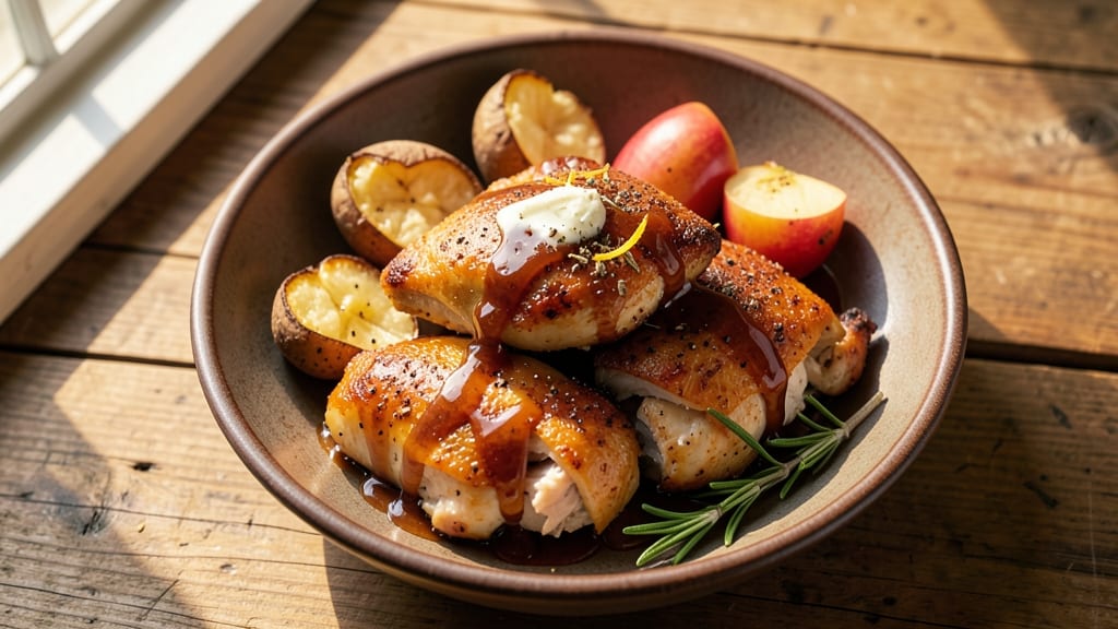 Cracker Barrel Maple Glazed Chicken Recipe: Sticky-Sweet Crisp Edges in One Pan