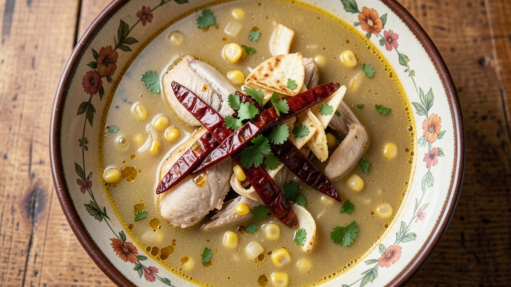 Abuelos Chicken Tortilla Soup Recipe: Homestyle Chiles and Creamy Corn Fusion