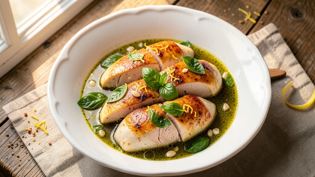 Baked Lemon Basil Chicken Recipe: Bright, Herby Crisp With Juicy Bites