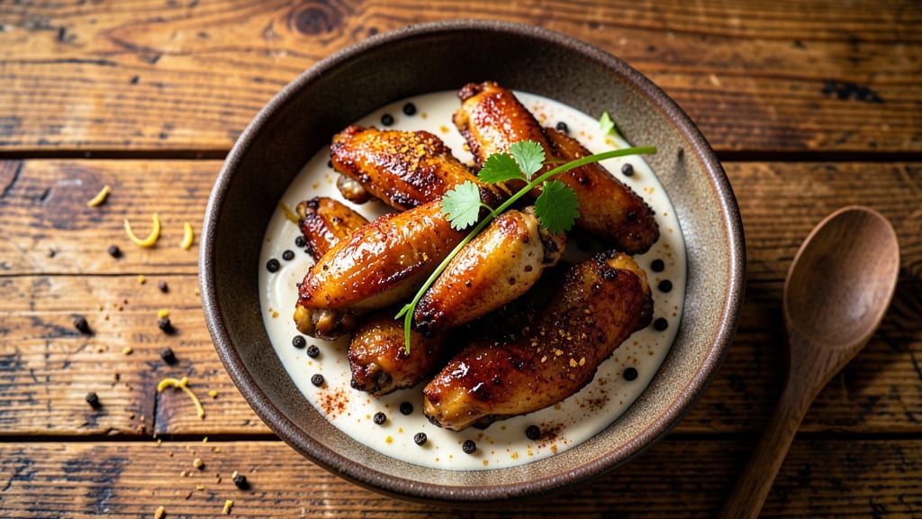 Baked Chicken Wings Recipe With Cream Of Chicken: Creamy-Sauced Crispy Bites in One Pan