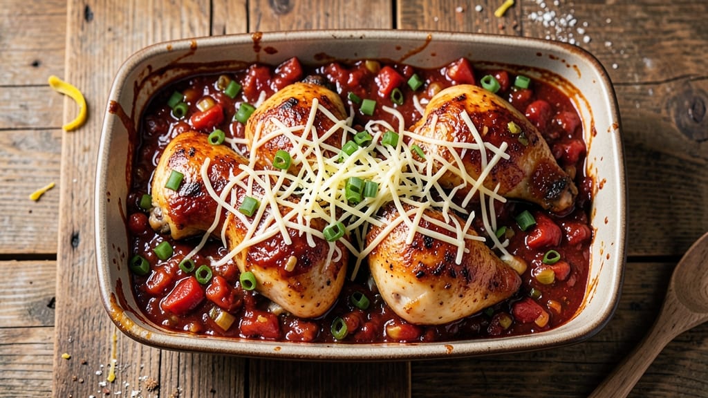 Baked Chicken Rotel Recipe: Spicy Cheese-Melting One-Pan Magic