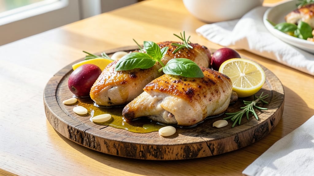 Amalfi Lemon Chicken Recipe: Bright Citrus and Herb Roast with Crispy Skin