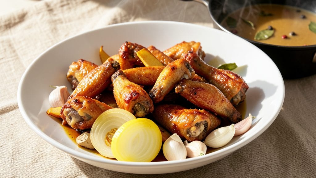 Boiled Chicken Wings Recipe: Silky-Tender Bites Ready in 20 Minutes