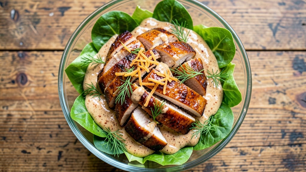 Barbeque Ranch Chicken Salad Recipe: Smoky Crunch Meets Creamy Cool in One Bowl