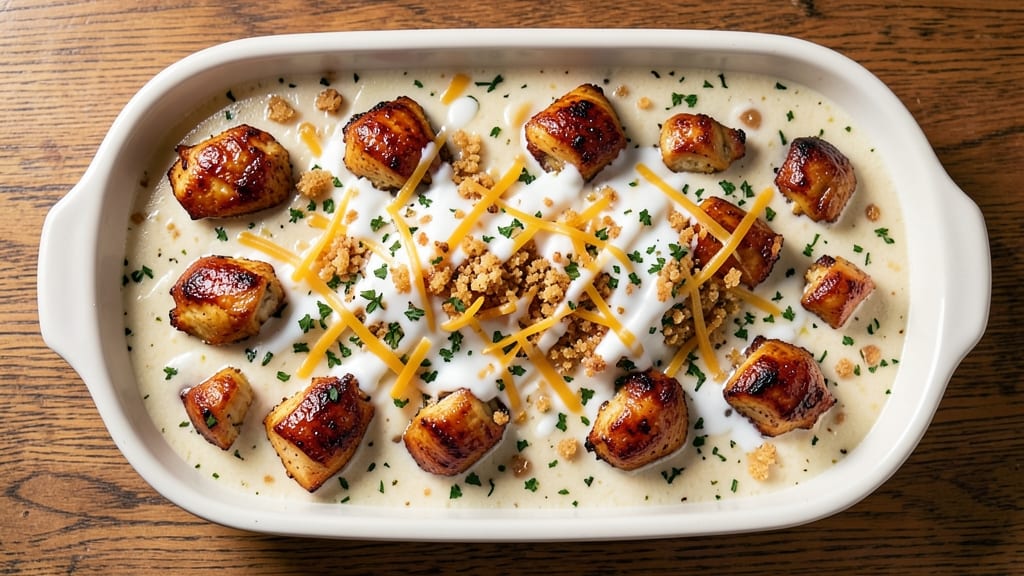 Campbell's Chicken Bake Recipe: Crispy Top, Creamy Ranch Harmony