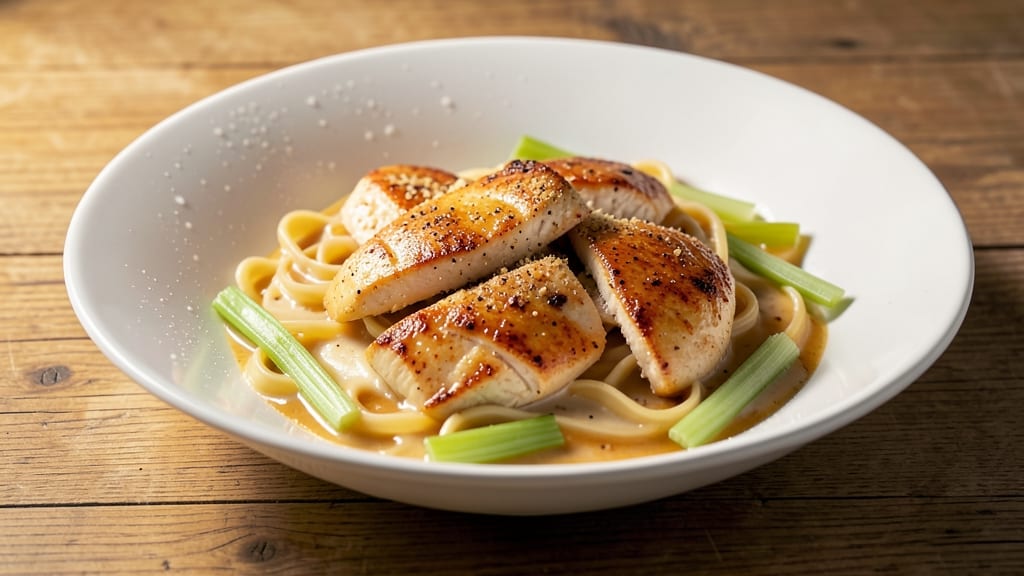 Campbell's Cream of Chicken and Pasta Recipe: One-Pot Creaminess With Celery Crunch