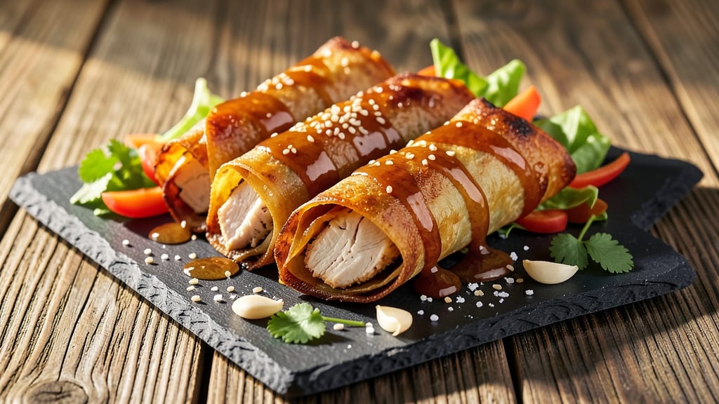Baked Chicken Spring Roll Recipe: Crispy Layers Without Deep-Frying