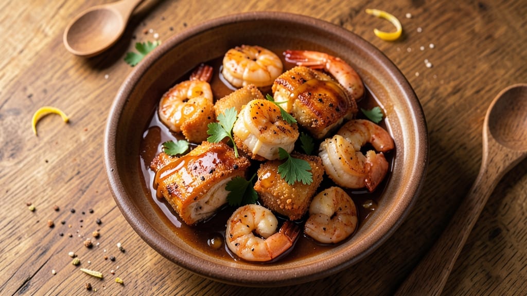 Applebee's Bourbon Chicken and Shrimp Copycat Recipe: Crispy-Breaded Bites with Sticky Sweet Glaze