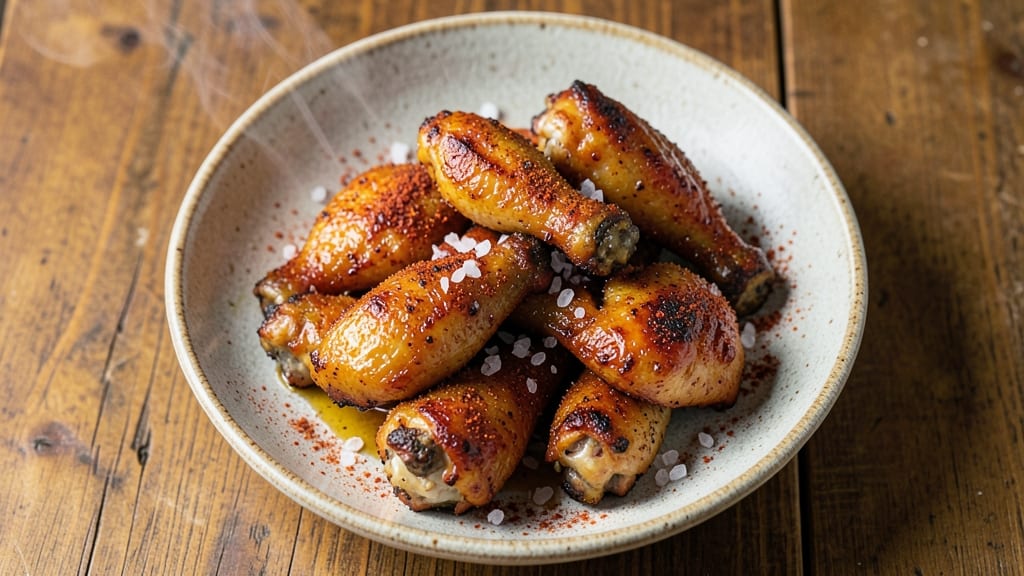 Chicken Wings and Drumsticks Recipe: Smoky-Garlic Crisp in 45 Minutes