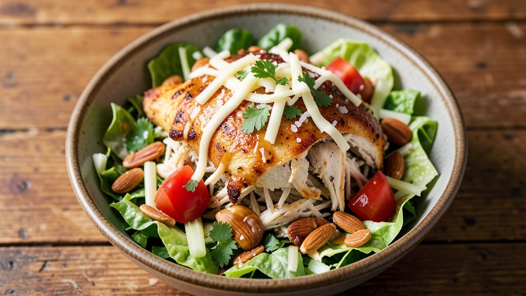 Copycat Sam's Club Rotisserie Chicken Salad Recipe: Shredded Tender Chicken With Creamy Ranch Zing