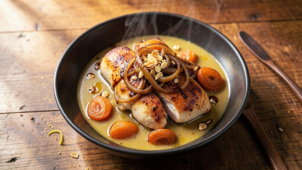 Baked Apricot Chicken Recipe with French Onion Soup: Sweet-Tart Glaze Over Creamy Depth