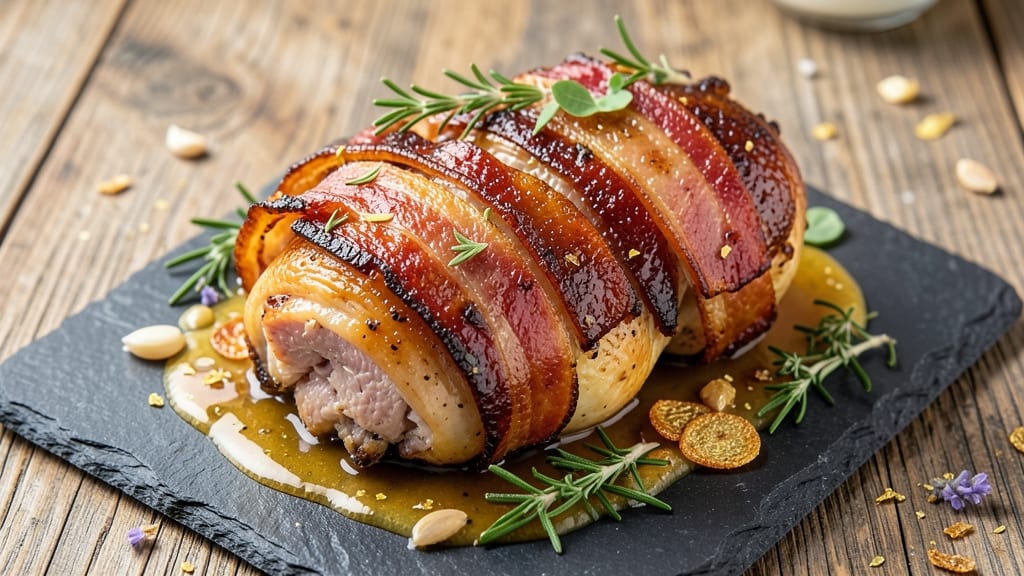 Bacon-Wrapped Baked Chicken Recipe: Smoky Crispy Edges and Juicy Cores