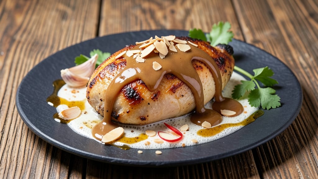 Almond Boneless Chicken Sauce Recipe: Nutty Creamy Glaze With One-Pan Ease