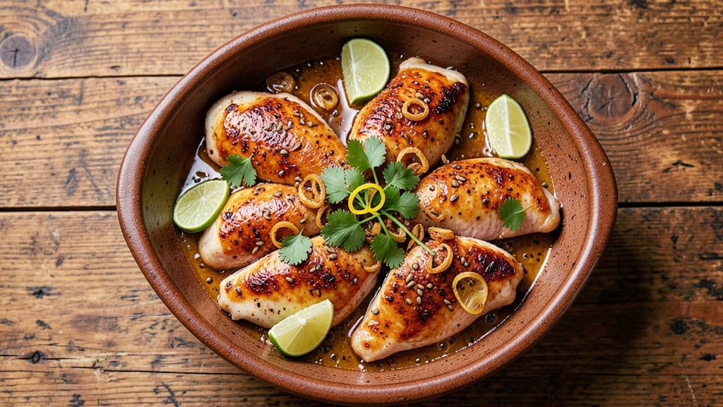 Baked Tequila Lime Chicken Recipe: Citrusy Zing and Crispy Skin Magic