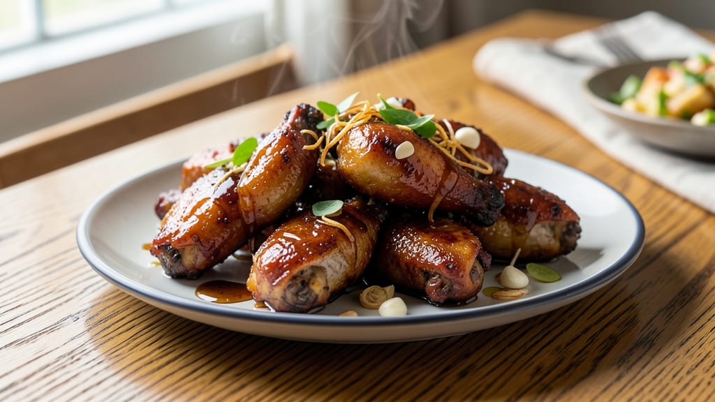Baked Chicken Wings Recipe With Soy Sauce: Umami-Glazed Crunch Without Deep Frying