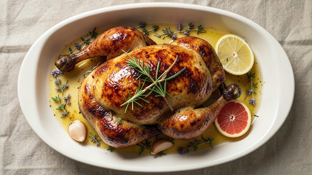 5lb Roasted Chicken Recipe: Golden Crisp Skin and Juicy Centers