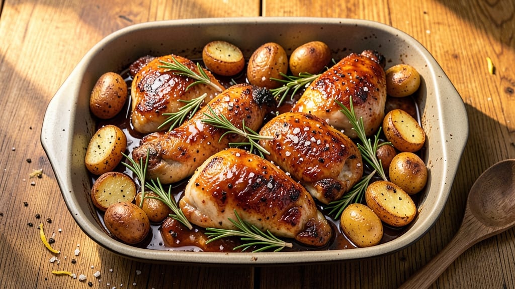 Baked Bourbon Chicken Recipe: Deep-Smoky Crust With Juicy Centers